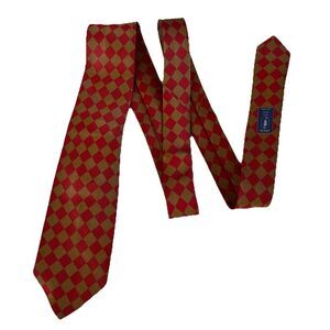 Vintage and Rare Arnys Atelier Tie Handmade Repp Silk Necktie Charvet Style